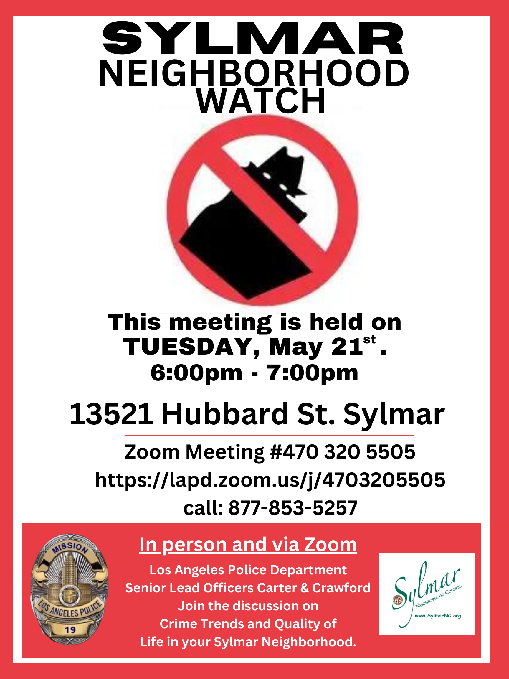 LAPD • Sylmar Community Watch
